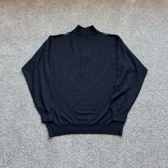 Y2K 2010 OPEN ST. ANDREWS THE OLD COURSE GOLF SWEATER WOOL ITALY LARGE - Picture 4 of 8